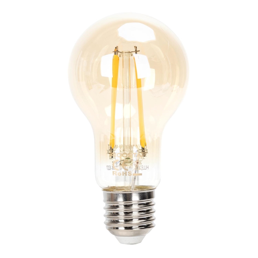 LED Ljusreglerad glödlampa FILAMENT A60 E27/6W/230V 2200K - Aigostar