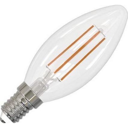 LED Ljusreglerad glödlampa FILAMENT C35 E14/6W/230V 3000K