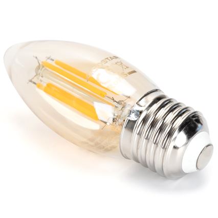 LED Ljusreglerad glödlampa FILAMENT C35 E27/4W/230V 2200K - Aigostar