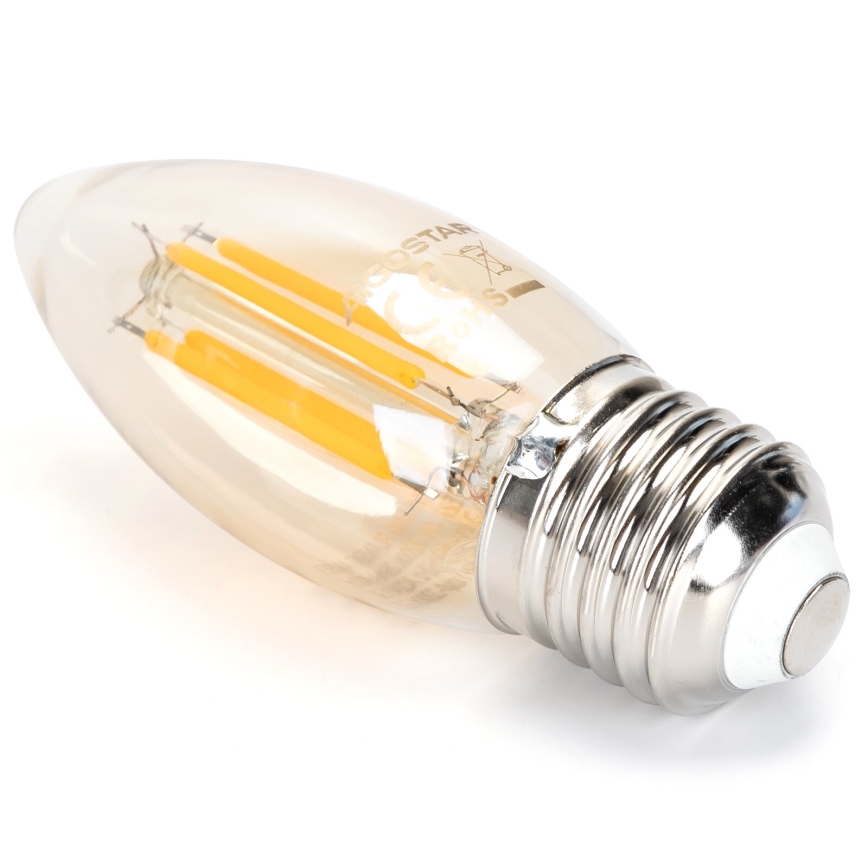 LED Ljusreglerad glödlampa FILAMENT C35 E27/4W/230V 2200K - Aigostar