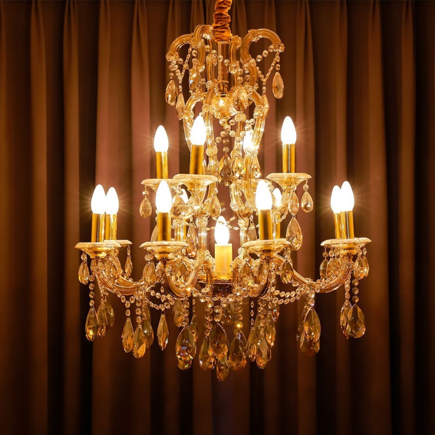 LED Ljusreglerad glödlampa FILAMENT E14/4W/230V 3000K