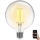 LED Ljusreglerad glödlampa FILAMENT G125 E27/6W/230V 2700-6500K Wi-Fi - Aigostar
