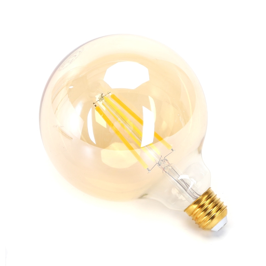 LED Ljusreglerad glödlampa FILAMENT G125 E27/6W/230V 2700-6500K Wi-Fi - Aigostar