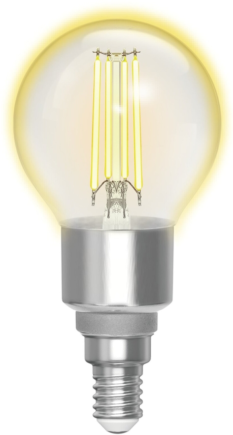 LED Ljusreglerad glödlampa FILAMENT G45 E14/4,5W/230V 2700-6500K Wi-Fi - Aigostar