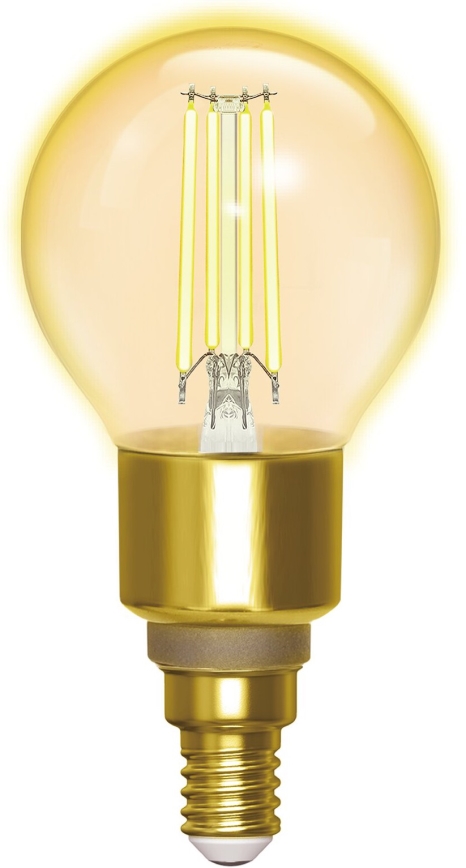 LED Ljusreglerad glödlampa FILAMENT G45 E14/4,5W/230V 2700-6500K Wi-Fi - Aigostar
