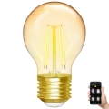 LED Ljusreglerad glödlampa FILAMENT G45 E27/4,5W/230V 2700-6500K Wi-Fi - Aigostar