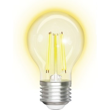 LED Ljusreglerad glödlampa FILAMENT G45 E27/4,5W/230V 2700-6500K Wi-Fi - Aigostar