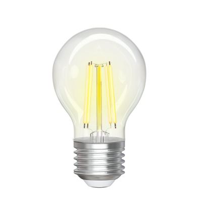 LED Ljusreglerad glödlampa FILAMENT G45 E27/4,5W/230V 2700-6500K Wi-Fi - Aigostar