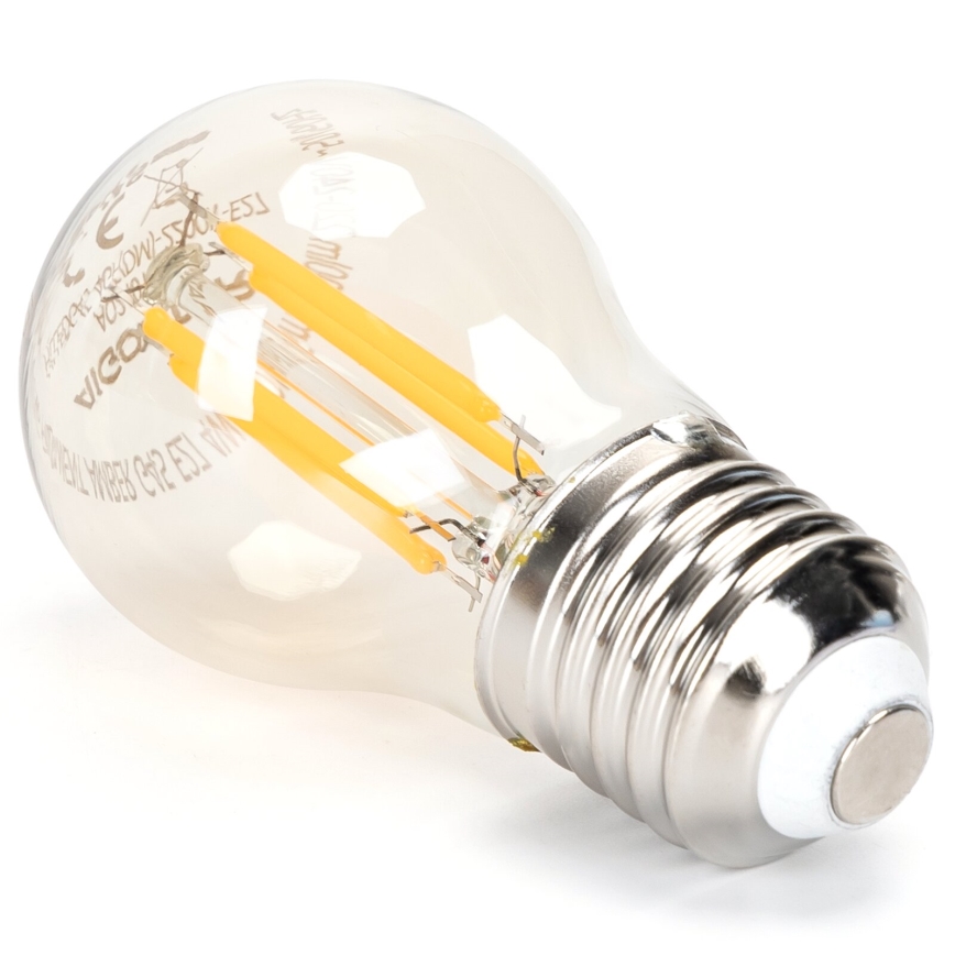LED Ljusreglerad glödlampa FILAMENT G45 E27/4W/230V 2200K - Aigostar