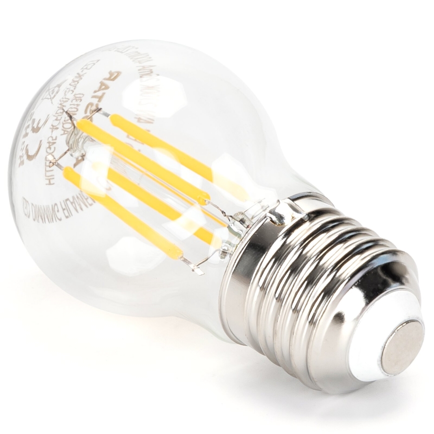 LED Ljusreglerad glödlampa FILAMENT G45 E27/4W/230V 2700K - Aigostar