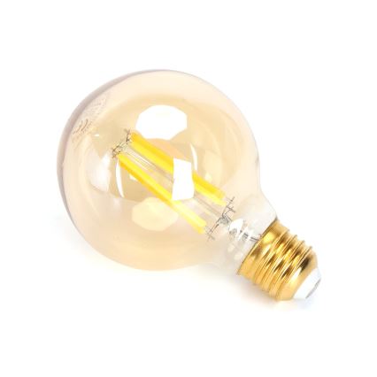 LED Ljusreglerad glödlampa FILAMENT G80 E27/6W/230V 2700-6500K Wi-Fi - Aigostar