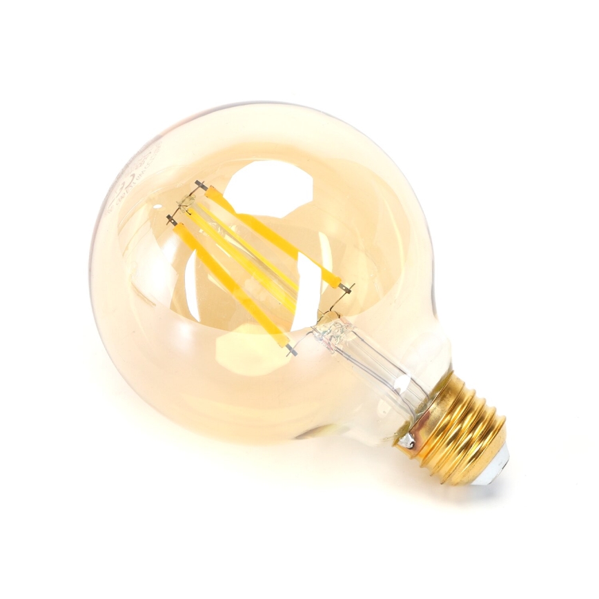 LED Ljusreglerad glödlampa FILAMENT G95 E27/6W/230V 2700-6500K Wi-Fi - Aigostar