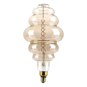 LED Ljusreglerad glödlampa FILAMENT S200 E27/8W/230V 1800K