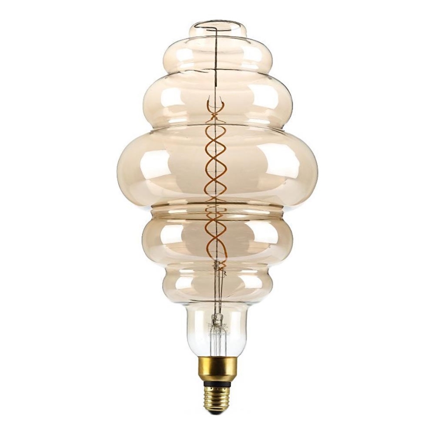 LED Ljusreglerad glödlampa FILAMENT S200 E27/8W/230V 1800K