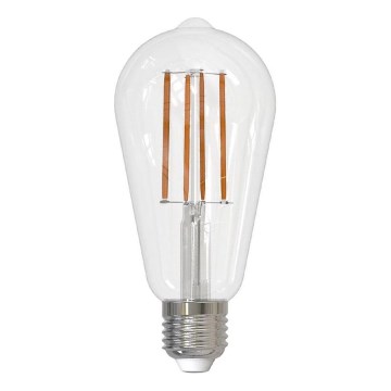 LED Ljusreglerad glödlampa FILAMENT ST64 E27/11W/230V 4000K