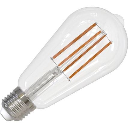 LED Ljusreglerad glödlampa FILAMENT ST64 E27/11W/230V 4000K