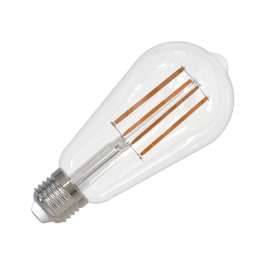 LED Ljusreglerad glödlampa FILAMENT ST64 E27/11W/230V 4000K