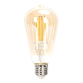 LED Ljusreglerad glödlampa FILAMENT ST64 E27/6W/230V 2200K - Aigostar