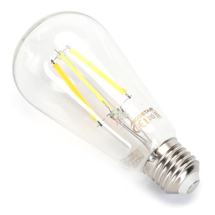 LED Ljusreglerad glödlampa FILAMENT ST64 E27/6W/230V 2700-6500K Wi-Fi - Aigostar