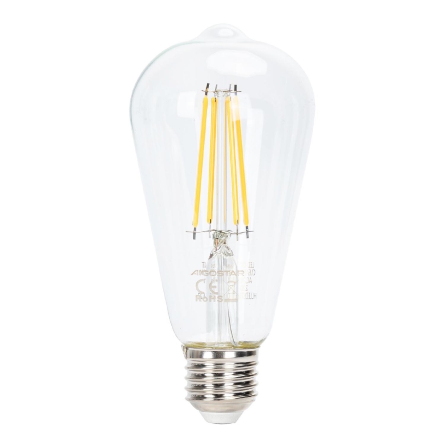LED Ljusreglerad glödlampa FILAMENT ST64 E27/6W/230V 2700K - Aigostar