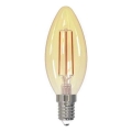 LED Ljusreglerad glödlampa FILAMENT VINTAGE C35 E14/6W/230V 2000K