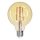 LED Ljusreglerad glödlampa FILAMENT VINTAGE G95 E27/12W/230V 2000K