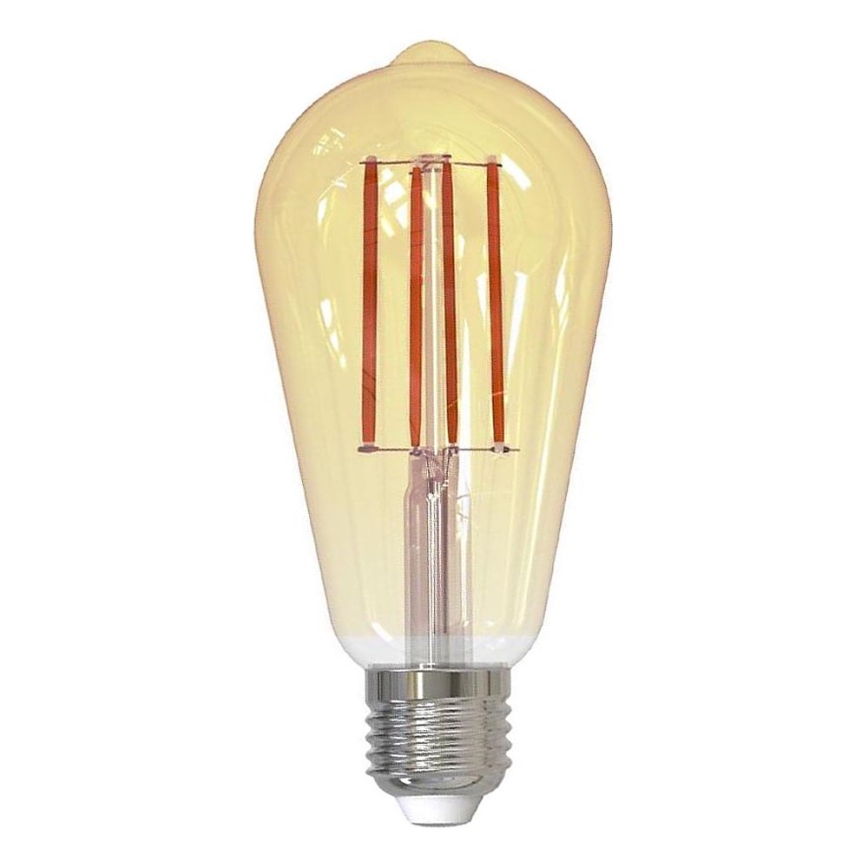 LED Ljusreglerad glödlampa FILAMENT VINTAGE ST64 E27/12W/230V 2000K