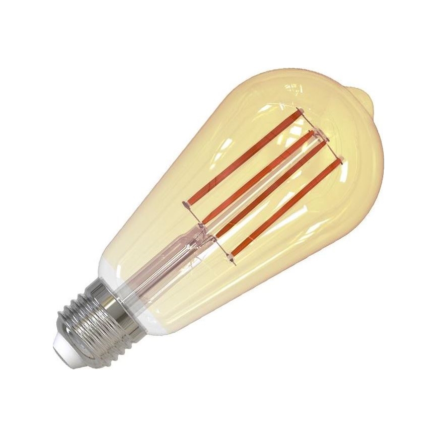 LED Ljusreglerad glödlampa FILAMENT VINTAGE ST64 E27/12W/230V 2000K