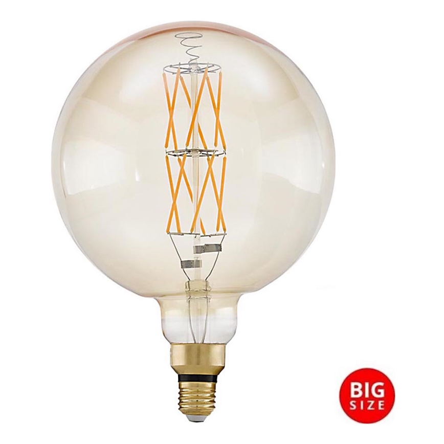 LED Ljusreglerad glödlampa G200 E27/8W/230V 2100K - Eglo 11687