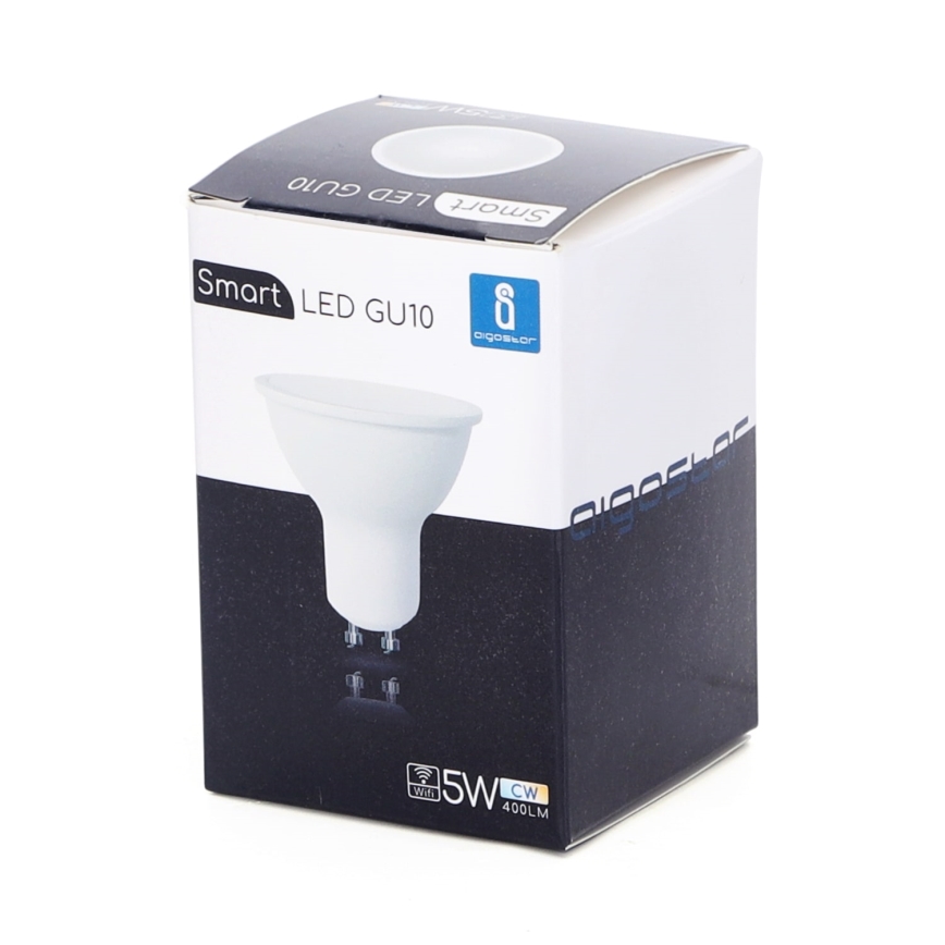 LED Ljusreglerad glödlampa GU10/5W/230V 3000-6500K Wi-Fi - Aigostar