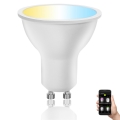 LED Ljusreglerad glödlampa GU10/6W/230V 2700-6500K Wi-Fi - Aigostar