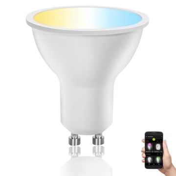 LED Ljusreglerad glödlampa GU10/6W/230V 2700-6500K Wi-Fi - Aigostar