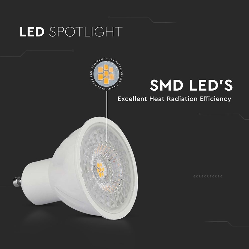 LED Ljusreglerad glödlampa GU10/6W/230V 3000K 110°