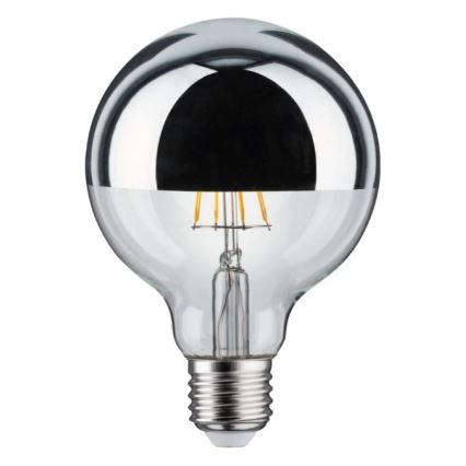 LED Ljusreglerad glödlampa med en mirror cap GLOBE E27/6,5W/230V - Paulmann 28673
