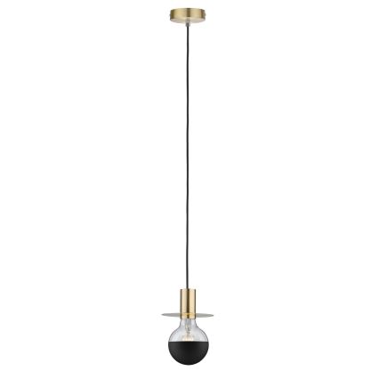 LED Ljusreglerad glödlampa med en mirror spherical cap GLOBE G95 E27/6,5W/230V 2700K svart - Paulmann 28676