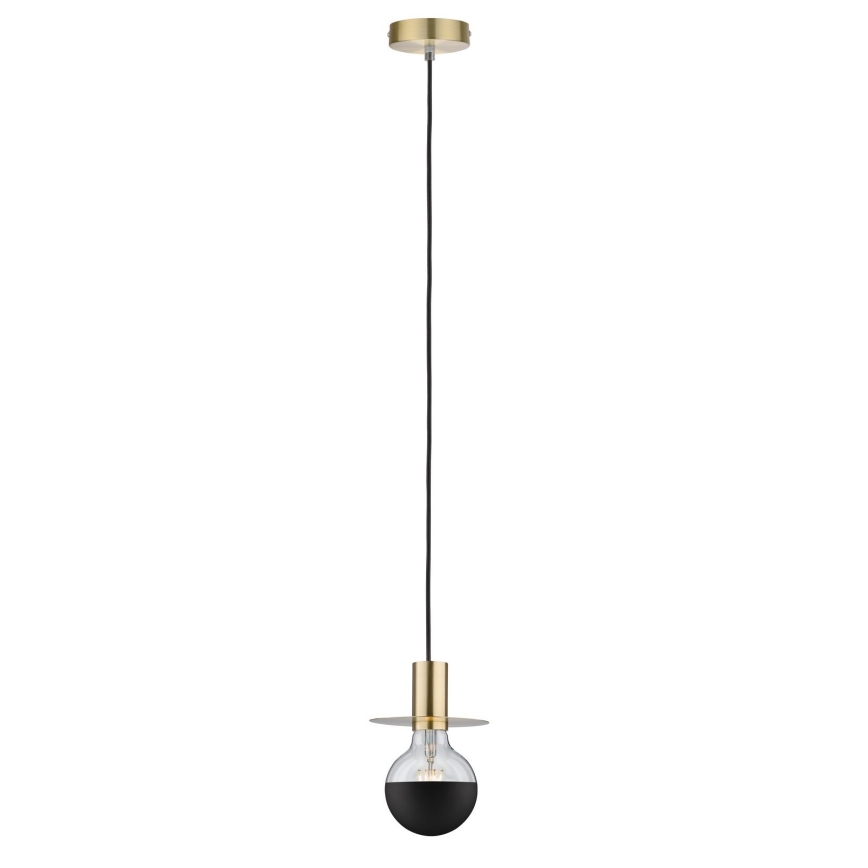 LED Ljusreglerad glödlampa med en mirror spherical cap GLOBE G95 E27/6,5W/230V 2700K svart - Paulmann 28676