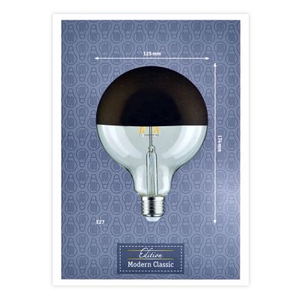 LED Ljusreglerad glödlampa med en mirror spherical cap G125 E27/6,5W/230V 2700K - Paulmann 28679