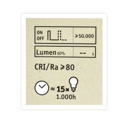 LED Ljusreglerad glödlampa med en mirror spherical cap G125 E27/6,5W/230V 2700K - Paulmann 28679