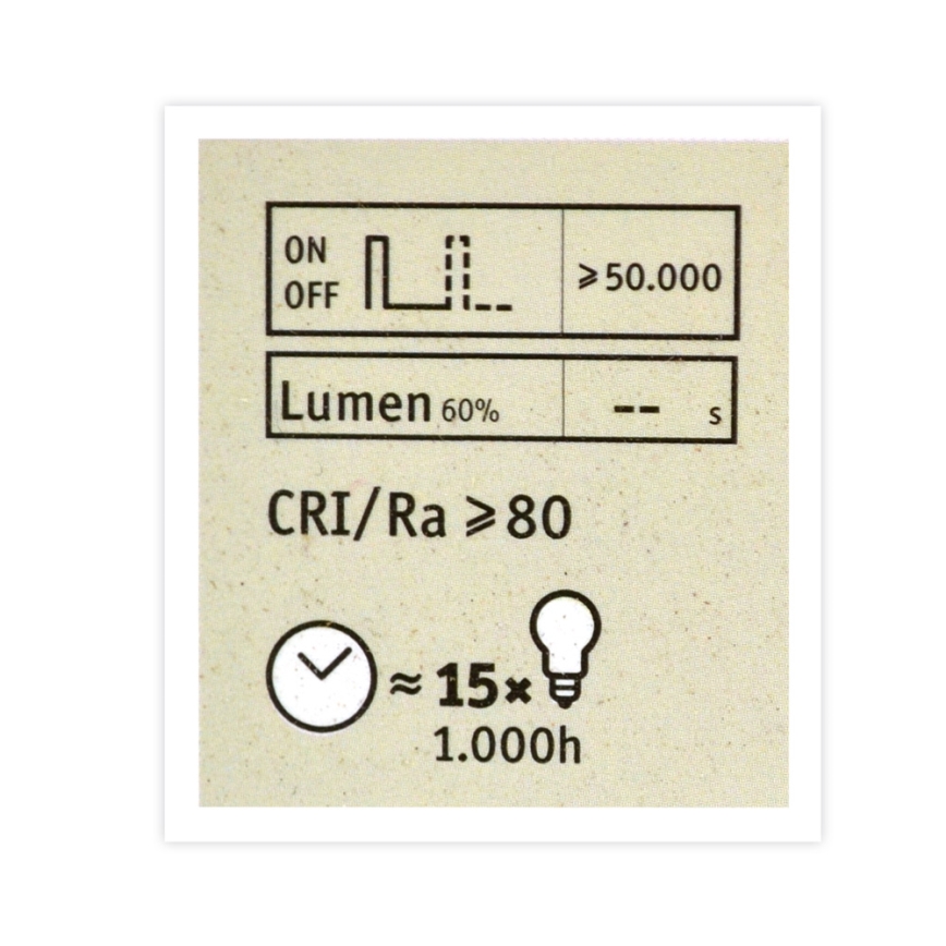 LED Ljusreglerad glödlampa med en mirror spherical cap G125 E27/6,5W/230V 2700K - Paulmann 28679