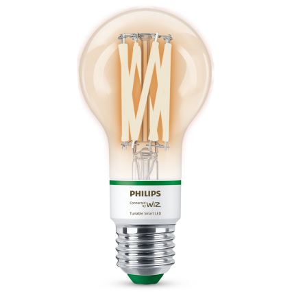 LED Ljusreglerad glödlampa Philips A60 E27/4,3W/230V 2700-4000K CRI 90 Wi-Fi
