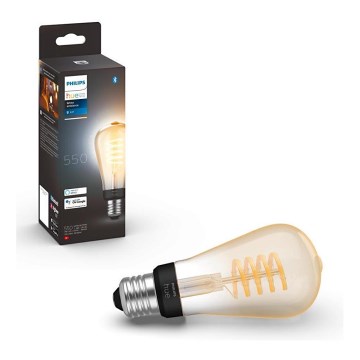 LED ljusreglerad glödlampa  Philips Hue WHITE AMBIANCE ST64 E27/7W/230V 2200-4500K