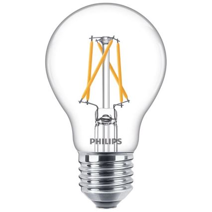 LED Ljusreglerad glödlampa Philips Warm Glow A60 B22/7W/230V 2200-2700K CRI 90