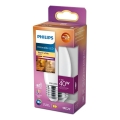 LED Ljusreglerad glödlampa Philips Warm Glow B35 E27/3,4W/230V 2200-2700K CRI 90