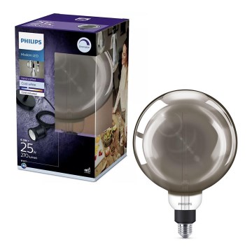 LED Ljusreglerad glödlampa SMOKY VINTAGE Philips E27/6,5W/230V 4000K