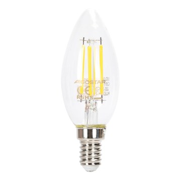 LED Ljusreglerad glödlampa VINTAGE C35 E14/4W/230V 6500K - Aigostar