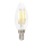 LED Ljusreglerad glödlampa VINTAGE C35 E14/4W/230V 6500K - Aigostar