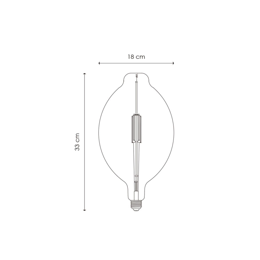 LED Ljusreglerad glödlampa VINTAGE EDISON E27/4W/230V 3000K