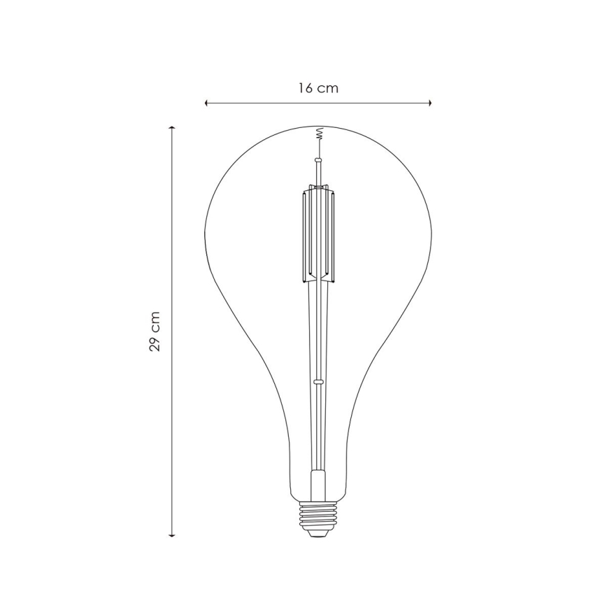 LED Ljusreglerad glödlampa VINTAGE EDISON E27/4W/230V 3000K
