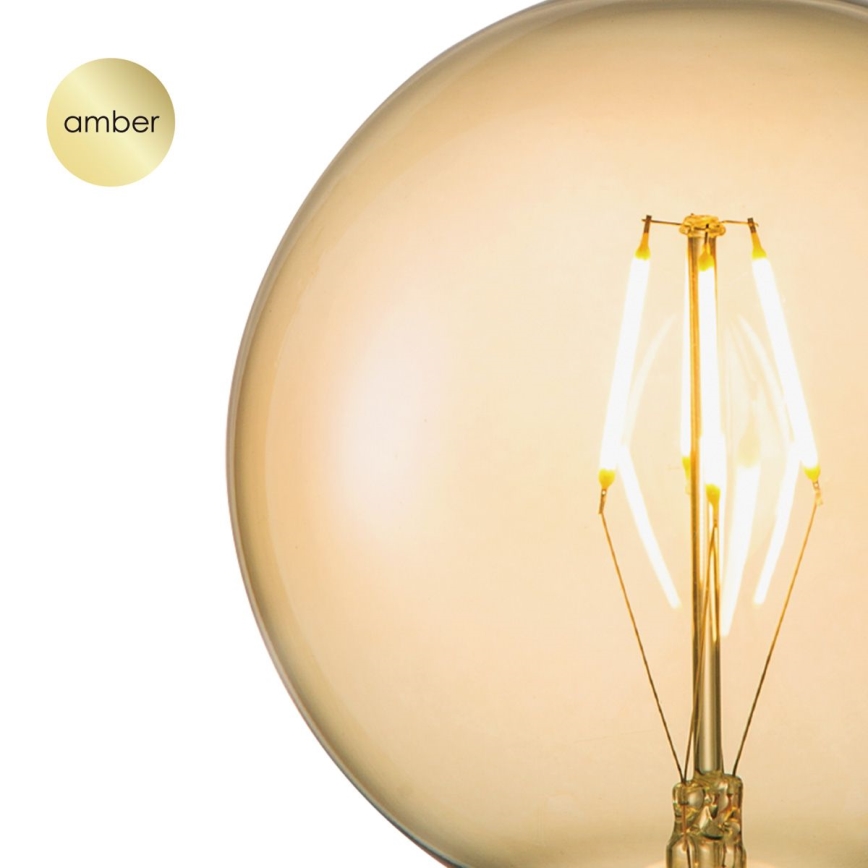 LED Ljusreglerad glödlampa VINTAGE EDISON G125 E27/4W/230V 2700K