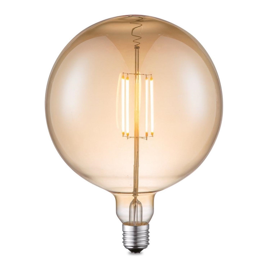 LED Ljusreglerad glödlampa VINTAGE EDISON G180 E27/4W/230V 2700K